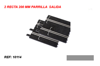 1 - 2 X RECTA 200MM PARRILLA SALIDA