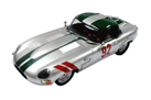Ninco - JAGUAR E-TYPE ROADSTER -SILVER 62-