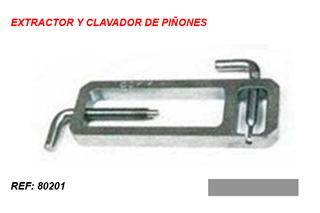 1 - EXTRACTOR Y CLAVADOR DE PI¥ONES